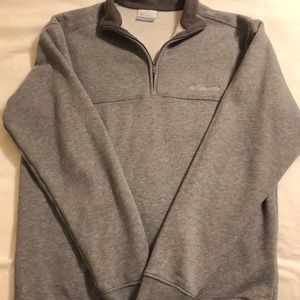 Columbia quarter zip sweatshirt